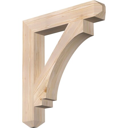 Ekena Millwork Imperial Craftsman Smooth Bracket, Douglas Fir, 5 1/2"W x 34"D x 38"H BKT06X34X38IMP04SDF